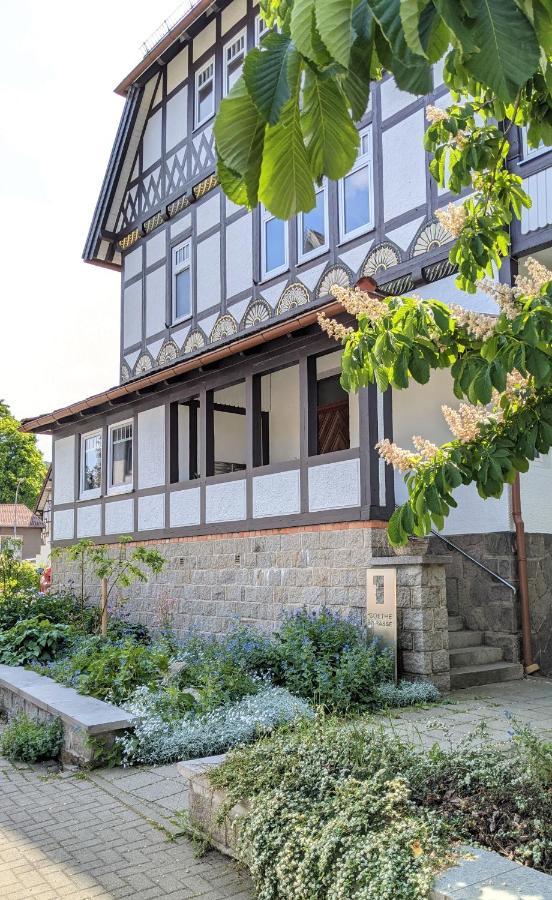 Goethes Liebste Betten - Stilvolle Ferienwohnungen Im Historischen Fachwerkhaus In Wernigerode Luaran gambar